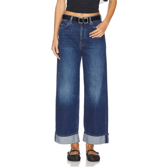 MOTHER Denim - Petite Lil' Spitfire 27 Nerdy Cuff in Did You Bring Me Anything?